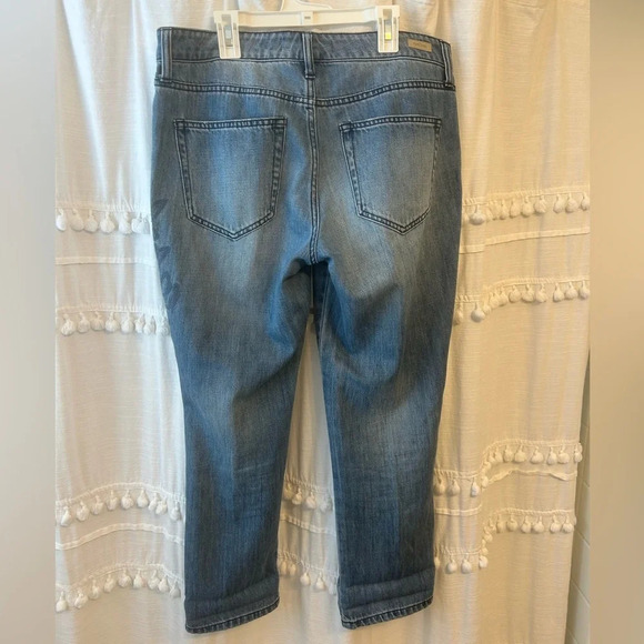 EUC Liverpool Jeans The Crop Boyfriend Embroidered Jeans size 6 / 28 - Picture 9 of 13